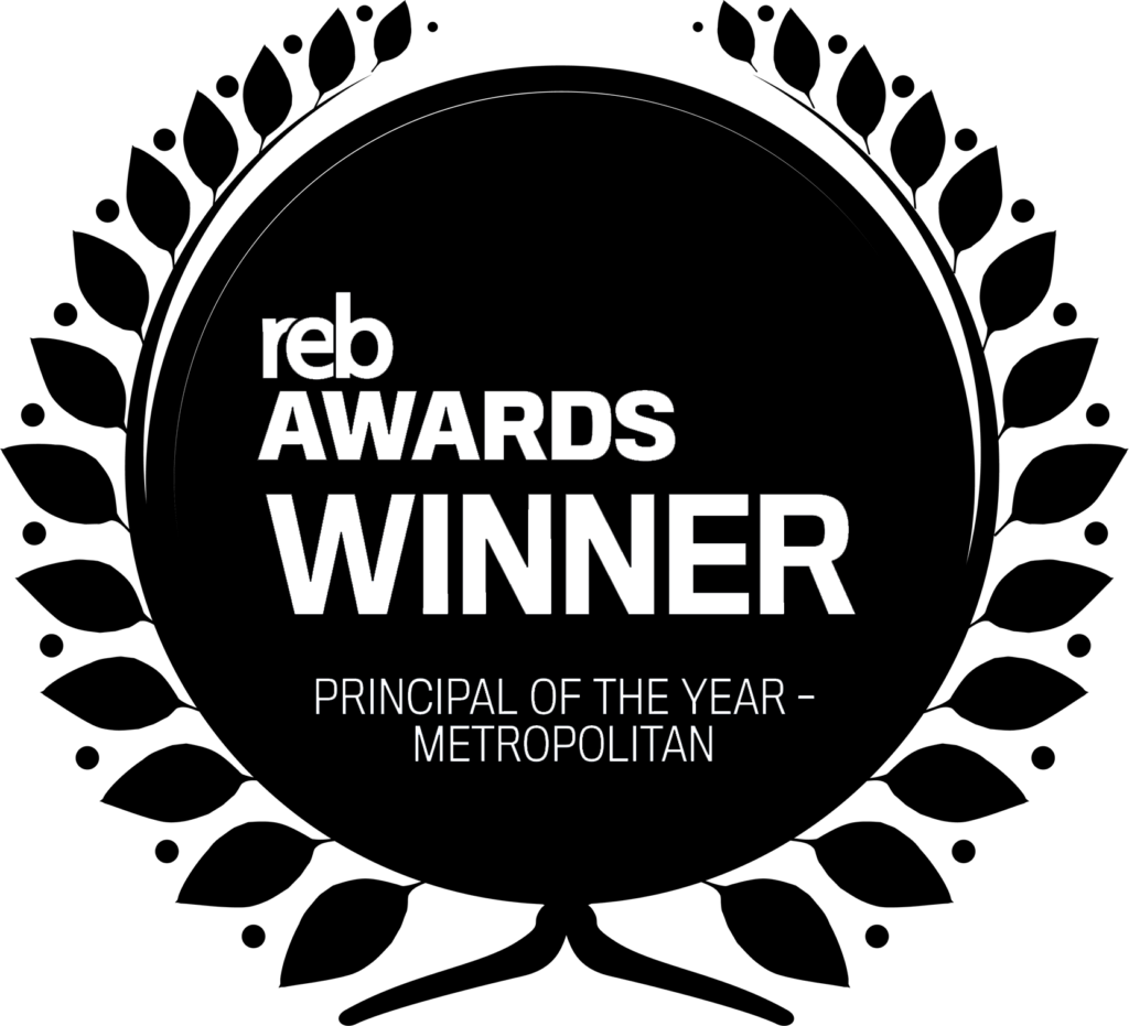 reb awards Winner - Principal of the year - Metropolitan